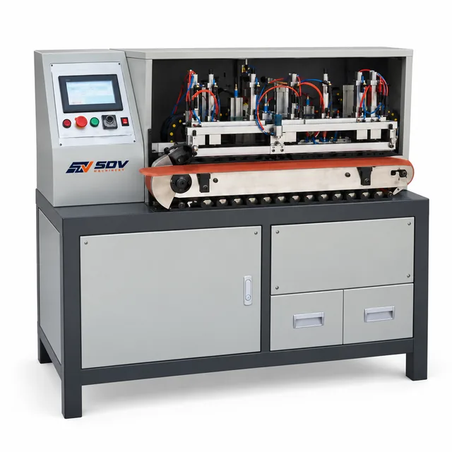 Wire stripping twisting and soldering machine EW-717