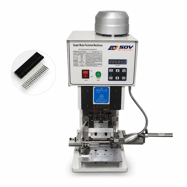 2-18P Flat cable piercing crimping machine EW-09G