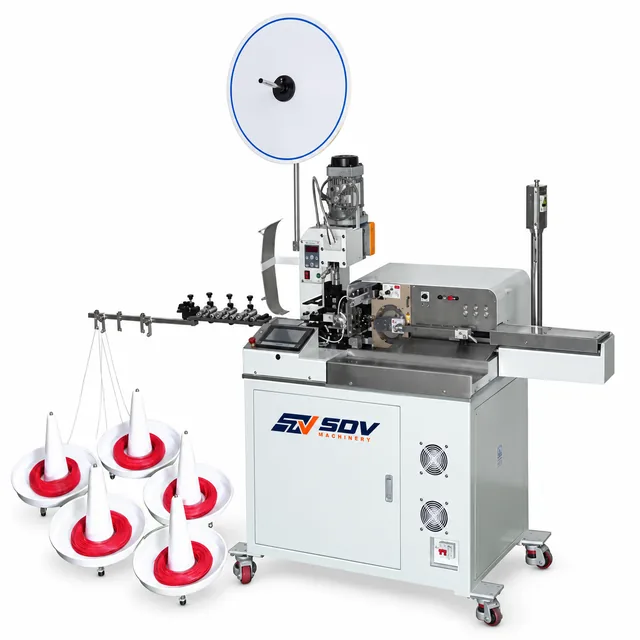 Wire Crimping Soldering Tinning Machine(AWG18-24)) EW-22G
